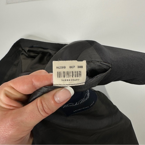 Brooks Brothers Vintage Blazer Union Made Wool Sport Coat 44R - Picture 10 of 16